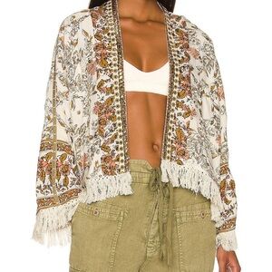 Free People Fringe Jacket size L